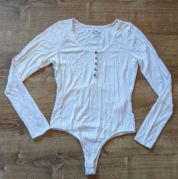 Ribbed Bodysuit - Picture 1 of 3